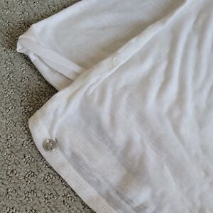 Lululemon Athletica White Infinitiy Scarf